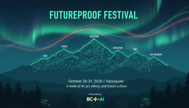 Aurora Mountains Poster