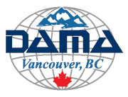 DAMA Vancouver, BC logo